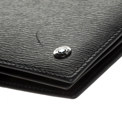 Montblanc Black Leather Westside Bifold Wallet