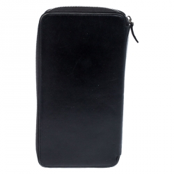 Pre Owned Montblanc Black Leather 13CC Sartorial Travel Wallet