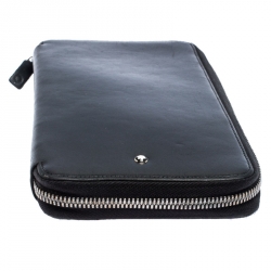 Pre Owned Montblanc Black Leather 13CC Sartorial Travel Wallet