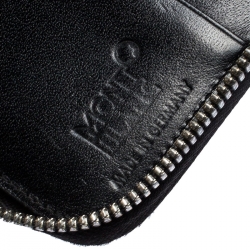 Pre Owned Montblanc Black Leather 13CC Sartorial Travel Wallet