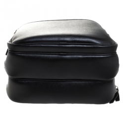 Montblanc Black Leather Small Sartorial Backpack 