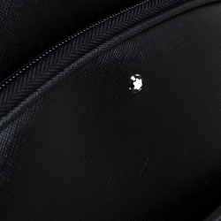 Montblanc Black Leather Small Sartorial Backpack 