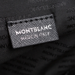 Montblanc Black Leather Small Sartorial Backpack 