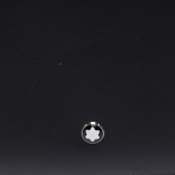 Pre Owned Montblanc Black Leather Meisterstuck Bifold Wallet