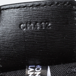 Pre Owned Montblanc Black Leather and Nylon Briefcase