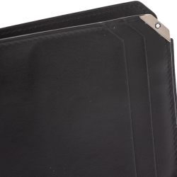 Pre Owned Montblanc Black Leahter Urban Spirit Bifold Wallet