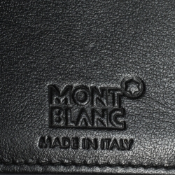 Montblanc Black Leather Meisterstuck Business Card Holder