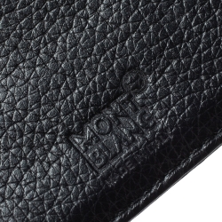 Pre Owned Montblanc Black Leather Meisterstuck Card Holder