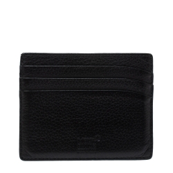 Pre Owned Montblanc Black Leather Meisterstuck Card Holder