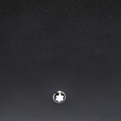 Pre Owned Montblanc Black Leather Meisterstuck Bifold Wallet
