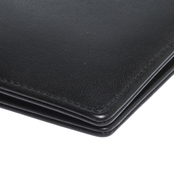 Pre Owned Montblanc Black Leather Meisterstuck Bifold Wallet