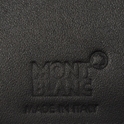 Montblanc Black Leather Meisterstück Bifold Wallet