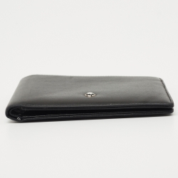 Montblanc Black Leather Meisterstück Bifold Wallet