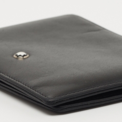 Montblanc Black Leather Meisterstück Bifold Wallet