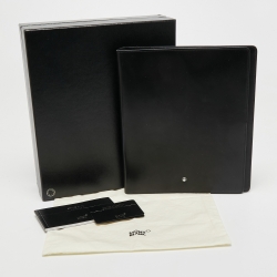Pre Owned Montblanc Black Leather Wallet Organiser