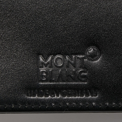 Pre Owned Montblanc Black Leather Wallet Organiser