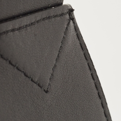 Pre Owned Montblanc Black Monogram Leather Sling Bag