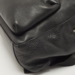 Pre Owned Montblanc Black Leather Meisterstuck Backpack