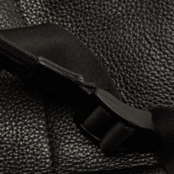 Pre Owned Montblanc Black Leather Meisterstuck Backpack