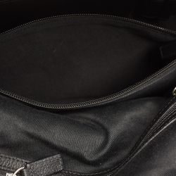 Pre Owned Montblanc Black Leather Meisterstuck Backpack