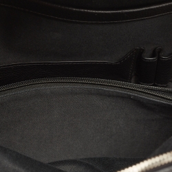 Pre Owned Montblanc Black Leather Meisterstuck Backpack