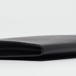 Montblanc Black Leather Meisterstuck Zip Pouch
