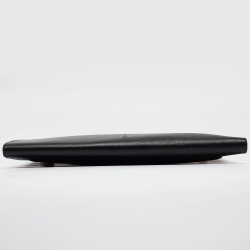 Montblanc Black Leather Meisterstuck Zip Pouch
