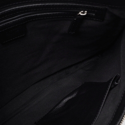 Montblanc Black Leather Zip Wristlet Pouch