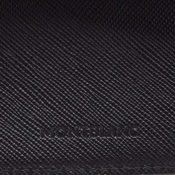 Pre Owned Montblanc Black Leather Meisterstuck Bifold Wallet
