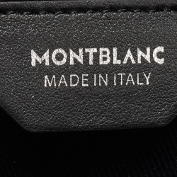 Montblanc Black Monogram Leather 4810 Sling Bag