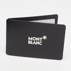 Montblanc Black Monogram Leather 4810 Sling Bag