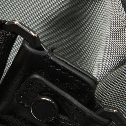 Montblanc Grey/Black Nylon and Leather My Nightflight Document Bag