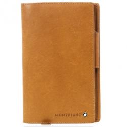 مملوكة مسبقًا Montblanc Tan Leather Small La Vie de Bohme Agenda Cover