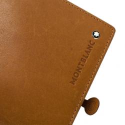 مملوكة مسبقًا Montblanc Tan Leather Small La Vie de Bohme Agenda Cover