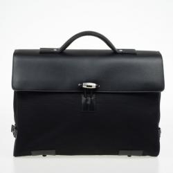 Pre Owned Montblanc Nightflight Double Gusset with Toggle Closure Briefcase