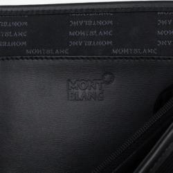 Pre Owned Montblanc Nightflight Double Gusset with Toggle Closure Briefcase