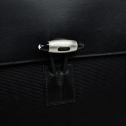 Pre Owned Montblanc Nightflight Double Gusset with Toggle Closure Briefcase