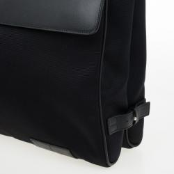 Pre Owned Montblanc Nightflight Double Gusset with Toggle Closure Briefcase