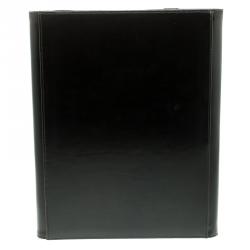 Pre Owned Montblanc Black Leather Porte Documents Conference Folder