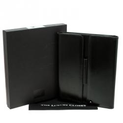 Pre Owned Montblanc Black Leather Porte Documents Conference Folder