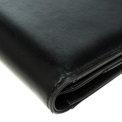 Pre Owned Montblanc Black Leather Porte Documents Conference Folder