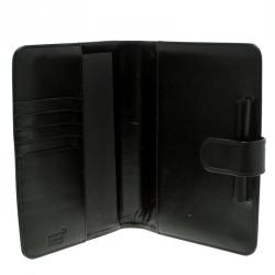 Pre Owned Montblanc Black Leather Agenda
