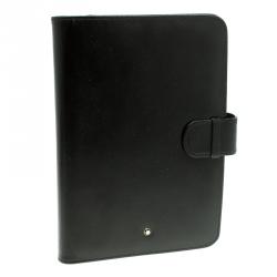 Pre Owned Montblanc Black Leather Agenda