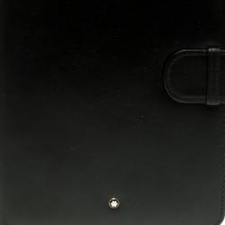 Pre Owned Montblanc Black Leather Agenda