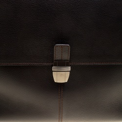 Montblanc Dark Brown Leather Briefcase