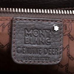 Montblanc Dark Brown Leather Briefcase