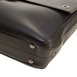 Montblanc Dark Brown Leather Briefcase