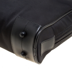 Montblanc Black Fabric and Leather Nightflight Document Bag