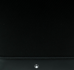 Pre Owned Montblanc Black Nylon and Leather Night flight Travel Organizer