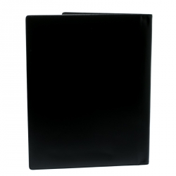 Pre Owned Montblanc Black Leather Notepad Portfolio Cover